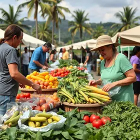 feira de agricultura familiar