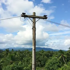 acidente com poste em Palmas