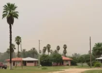 poeira no Lago Norte